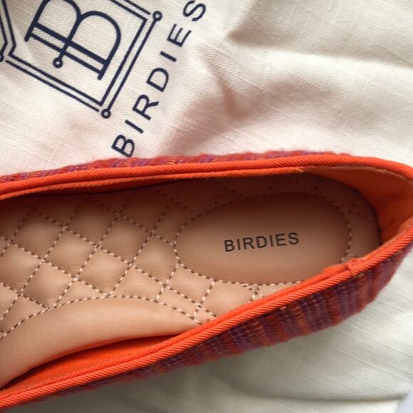 NWOB Woven Birdies Flats in Sangria Stripe - Picture 5 of 5
